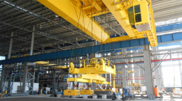 Billet handling crane