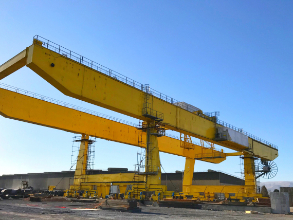 Rail mounted gantry crane 4